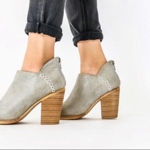 Gray Ankle Bootie